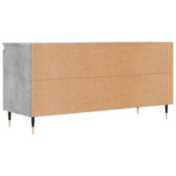 Walplus Tv Cabinet Concrete Grey 104X35X50 Cm Engineered Wood - thumbnail 8