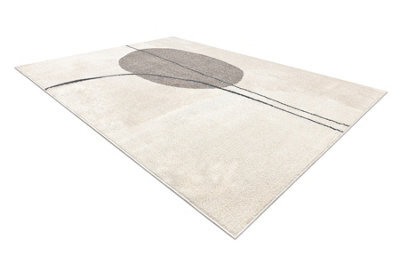 RugsX Carpet Fusion 0808 Cream Beige - Geometric, Modern, Abstract 80X150 Cm - image 1