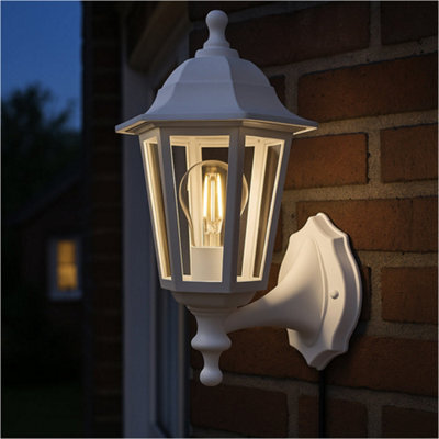 Loops Sleek Modern White Indoor Wall Light Fixture For Contemporary Home Decor - image 1