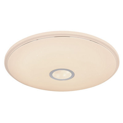 Luminosa Lighting Luminosa Connor 68Cm Flush Ceiling Light White Led Dimmable 3000-6500K Remote Control Timer Tuya Smart - image 1