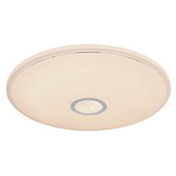 Luminosa Lighting Luminosa Connor 68Cm Flush Ceiling Light White Led Dimmable 3000-6500K Remote Control Timer Tuya Smart