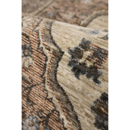 Melrose Traditional Medallion Brown Design Living Indoor X-Large Area Rug 200/285Cm - thumbnail 2