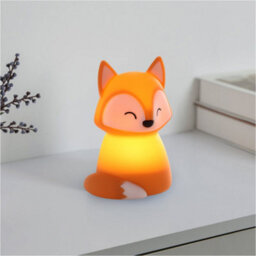 Loops 2 Pack Stylish Modern Orange Table Lamp For Indoor Home Decor - Led Lighting - thumbnail 3