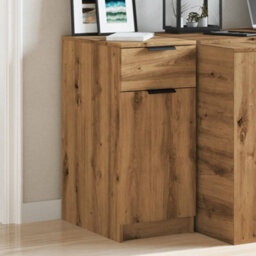 Vidaxl Desk Cabinet Artisan Oak 33X50X75 Cm Engineered Wood - thumbnail 4