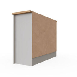 Timber Art Design Lisbon Light Grey Bedroom Chest Of Drawers 3+4 7 Drawer Storage Cabinet Furniture - thumbnail 7