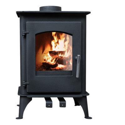 Sundaze 5Kw Multifuel Stove Log Burner Woodburning Fireplace Defra Approved Eco Design - image 1