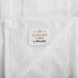 Beliani Set Of 9 Towels Atai Cotton White - thumbnail 5