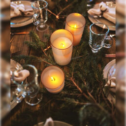 Long Life Lamps Company Set Of 3 Usb Rechargeable Led Wax Gold Glass Flameless Candles With Remote Control - thumbnail 7