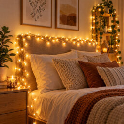 Shopnbits 15M 120 Led Fairy Lights Warm White, Ip65 Waterproof, 8 Modes Remote Timer, Indoor Outdoor - thumbnail 5
