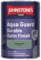 Johnstone's Trade Wood & Metal Aqua Guard Durable Satin Paint Forgotten Garden (Ppg1133-5) 1L - thumbnail 2
