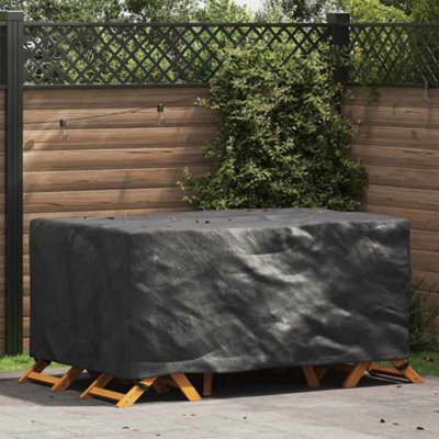 Walplus Outdoor Furniture Cover Black 172 X 113 X 73 Cm 420D - image 1