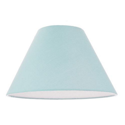 Happy Homewares Traditional 12 Duck Egg Coolie Lampshade Suitable For Table Lamp Or Pendant - image 1
