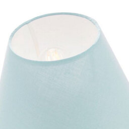 Happy Homewares Traditional 12 Duck Egg Coolie Lampshade Suitable For Table Lamp Or Pendant - thumbnail 4