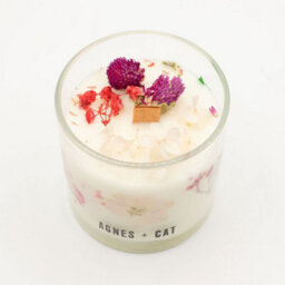 Serenityy Agnes + Cat Botanical Soy Wax Candle - Roses Of Sawrey - thumbnail 3