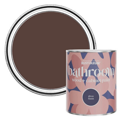 Rust-Oleum Valentina Gloss Bathroom Wood & Cabinet Paint 750Ml - image 1