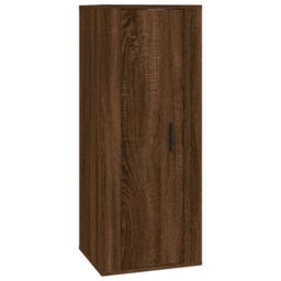 Berkfield Wall Mounted Tv Cabinet Brown Oak 40X34,5X100 Cm - thumbnail 2