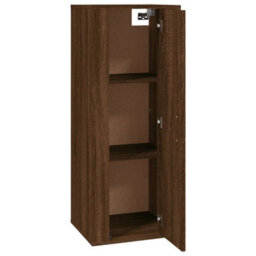 Berkfield Wall Mounted Tv Cabinet Brown Oak 40X34,5X100 Cm - thumbnail 7