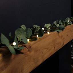 Samuel Alexander 50M 2000 Led Treebrights Christmas String Lights With Timer In Vintage Gold And Red On Clear Cable - thumbnail 6