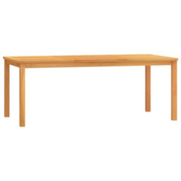 Berkfield 9 Piece Garden Dining Set Solid Wood Teak - thumbnail 8