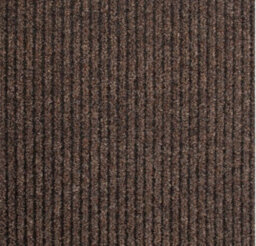 Super Magnum & Magnus Entrance Matting By Remland (Ribbed Brown & Black, 1M X 2M)