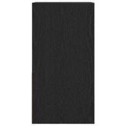 Berkfield Bedside Cabinet With Drawer Black Oak 35X34X66.5 Cm - thumbnail 6
