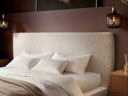 Solace+Co Vera Hotel Bed With Bedside Tables Cream Double - thumbnail 3