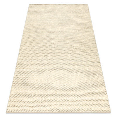 RugsX Wool Carpet Tahar 99004B Cream - Hand-Woven Loop, Uniform  200X290 Cm - image 1