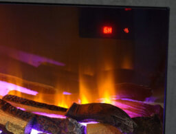 Acantha Orion Electric Floating Media Wall Suite With Tv Backboard In Slate Effect, 100 Inch - thumbnail 3