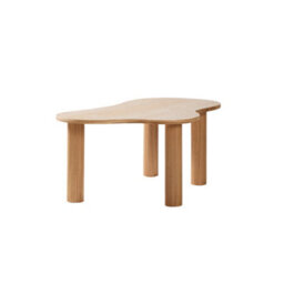 Nordlys Solid Wood Scandinavian Coffee Table In Brown Scandinavian Style Living Room - thumbnail 9