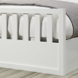 Flintshire Furniture Alyn 4Ft 6 Double White Ottoman Bed - thumbnail 5