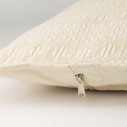 Soft Stone Jumbo Cushion Cover 60X60Cm Handmade Cotton Cover - thumbnail 3