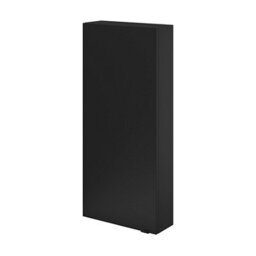 GoodHome Imandra Matt Black Bathroom Single Wall Cabinet (H)90Cm (W)40Cm