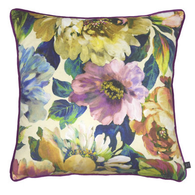 Prestigious Textiles Secret Oasis Floral Piped Cushion Cover - image 1