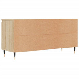 Berkfield Sturdy Tv Cabinet Sonoma Oak 104X35X50 Cm Engineered Wood - thumbnail 8
