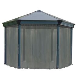 Palram - Canopia Grey Gazebo Netting, Pack Of 6 (L)2.17M (W)2.32M For Roma & Monaco - thumbnail 3