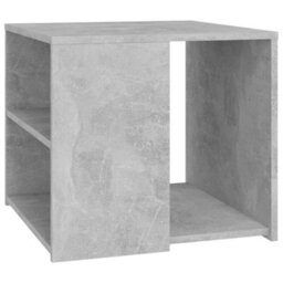 Berkfield Side Table Concrete Grey 50X50X45 Cm Engineered Wood - thumbnail 2