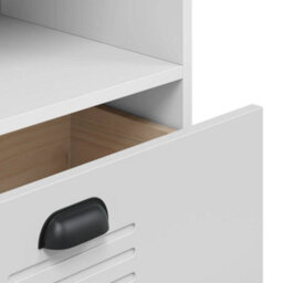 Berkfield Bookcase Viken White 60X35X123 Cm Engineered Wood - thumbnail 9