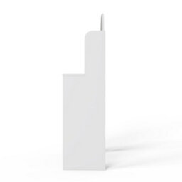Gfw Idis Circular Mirror Dressing Table White - thumbnail 6
