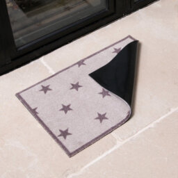 Artsy Doormats Brown Stars Indoor Washable Doormat - thumbnail 2