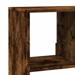 Berkfield Bookcase Smoked Oak100X33X156.5 Cm Engineered Wood - thumbnail 7