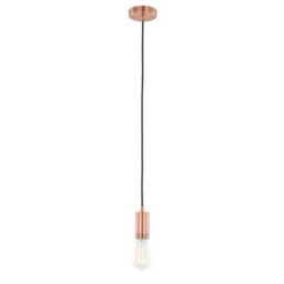 Luminosa Lighting Luminosa Modern Hanging Pendant Lamp Holders Red Copper 1 Light , E27 - thumbnail 2