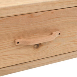 Berkfield Durable Tv Cabinet Solid Fir Wood 120X33X35 Cm - thumbnail 7