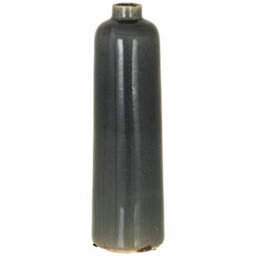 Hill Interiors Uk Homeliving Garda Grey Glazed Raine Vase - thumbnail 2