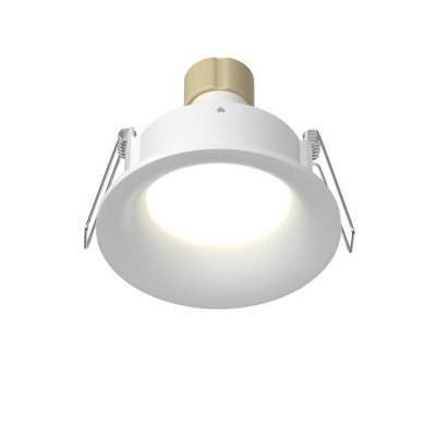 Luminosa Lighting Luminosa Slim Outdoor Recessed Downlight White Ip65 1Xgu10 - image 1