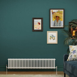 Planet Radiators Three Column 300 X 1415mm Cast Iron Style Radiator White