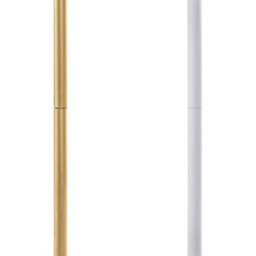 Wyld and Coco Luxor Freestanding Coat Rack Gold Steel 162Cm, 6 Hooks, Modern Hallway Organizer - thumbnail 6