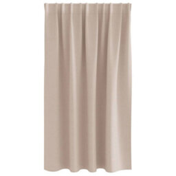 Berkfield Curtains With Curtains 2 Pcs Taupe 140 X 140 Cm Polyester - thumbnail 3