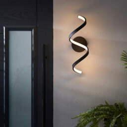 FNX Bathrooms Astral Led Wall Light - Textured Black Finish Warm White 3000K Corrosive Resistant Ip44 Rated - thumbnail 5