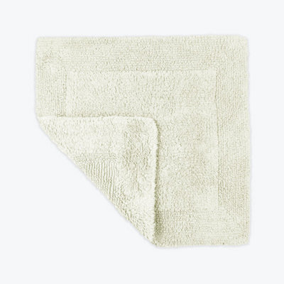 Allure Bath Fashions Elegance Reversible Heavyweight Shower Mat - Cream - image 1