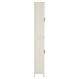 Orsina Practical Design 2 Single 4 Inner Shelves Standing Cabinet, Big Impact Display Cabinet, Slim Storage Unit - thumbnail 3